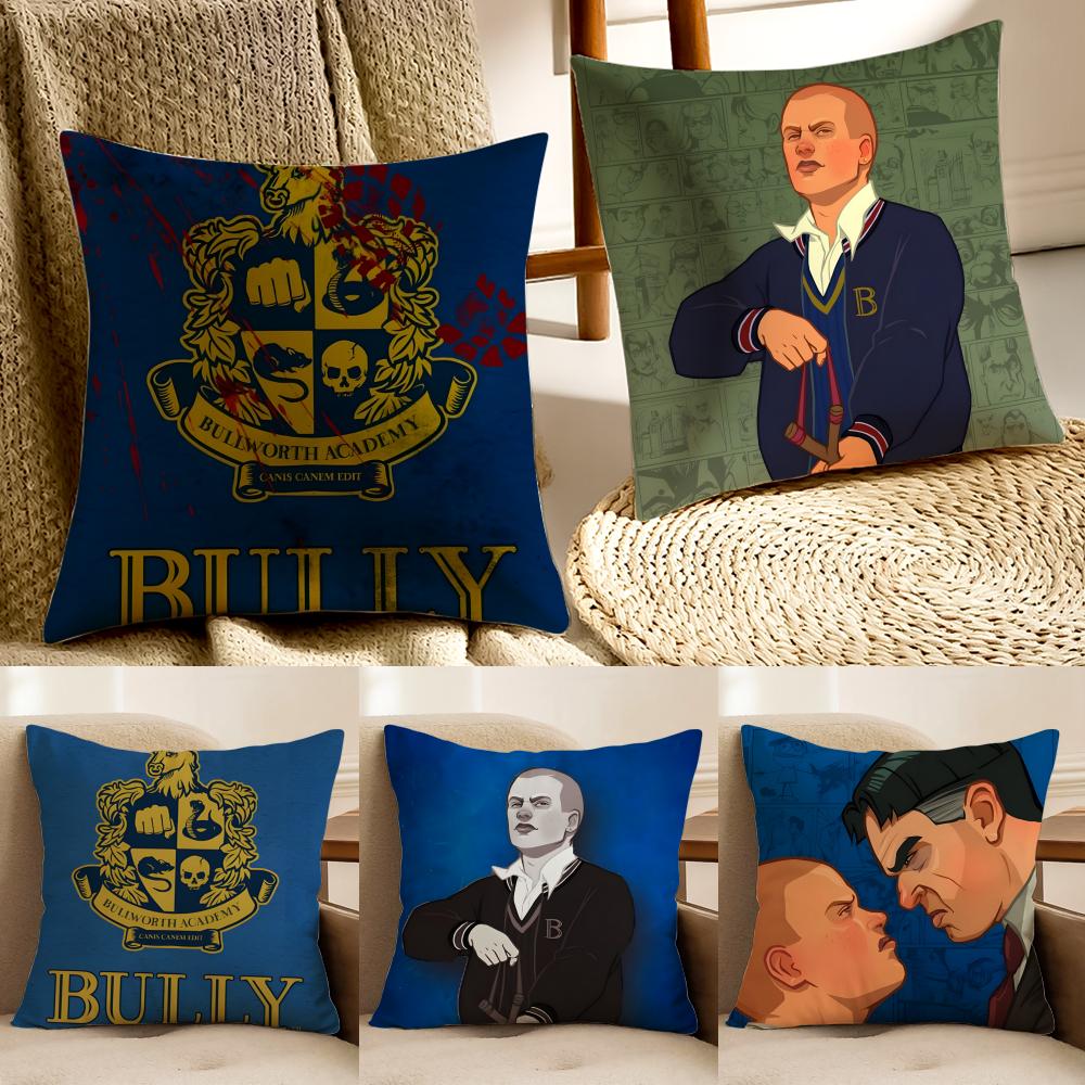 game satirical BBully CCanis Canem Edit Cushion Cover Pillowcase Antidustmite living Room Sofa Decor Cushion Room