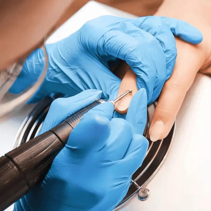 30/50/100PCS Blue Nitrile Gloves Disposable Cleaning Gloves Dishwashing Hairdressing Pet Bathing Kitchen Bathroom Cleaning Tool