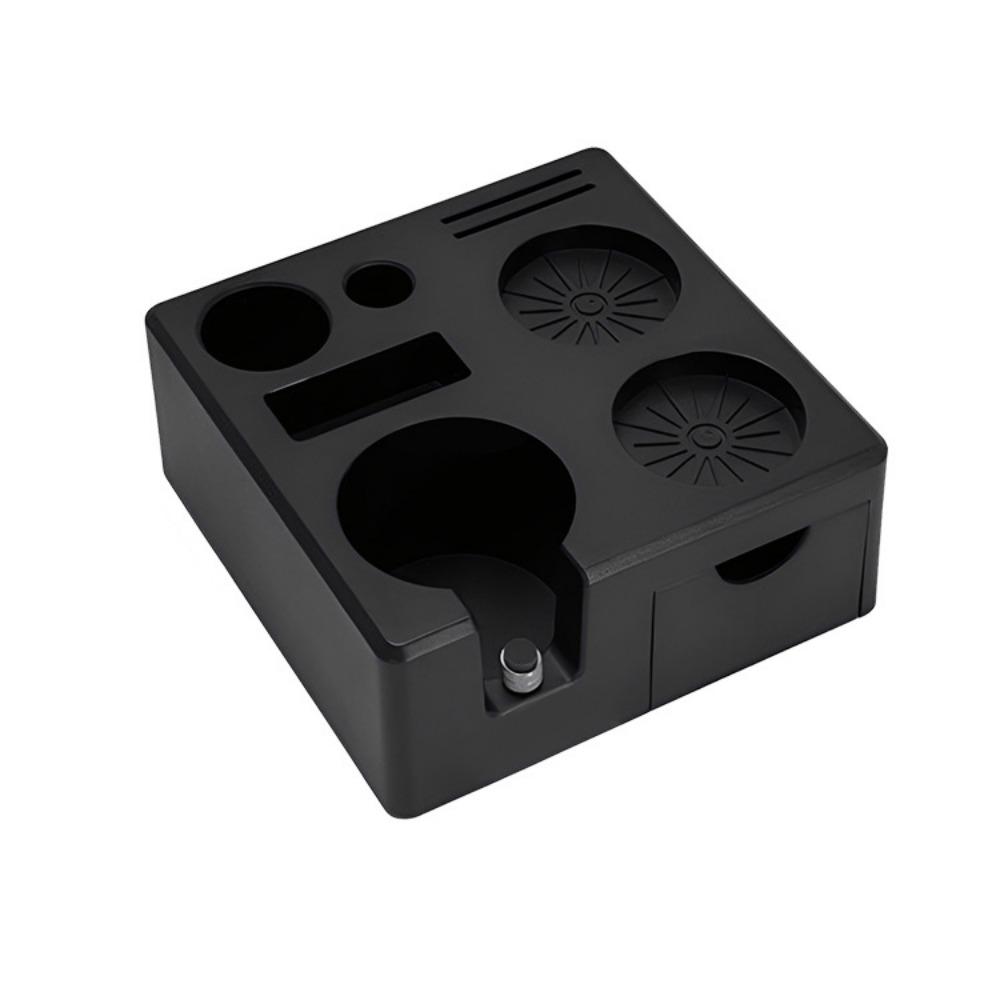 with Storage Drawer Espresso Portafilter Holder Coffee Tamper Stand Coffee Shop Use