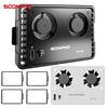 soonpho SP-A8 Вентилятор охлаждения камеры для Canon Sony FUJI A7M4 ZVE1 A6700 A7C2 ZVE10 ZV1 R5 90D XS10 XT4 X-H2S Dslr Система охлаждения