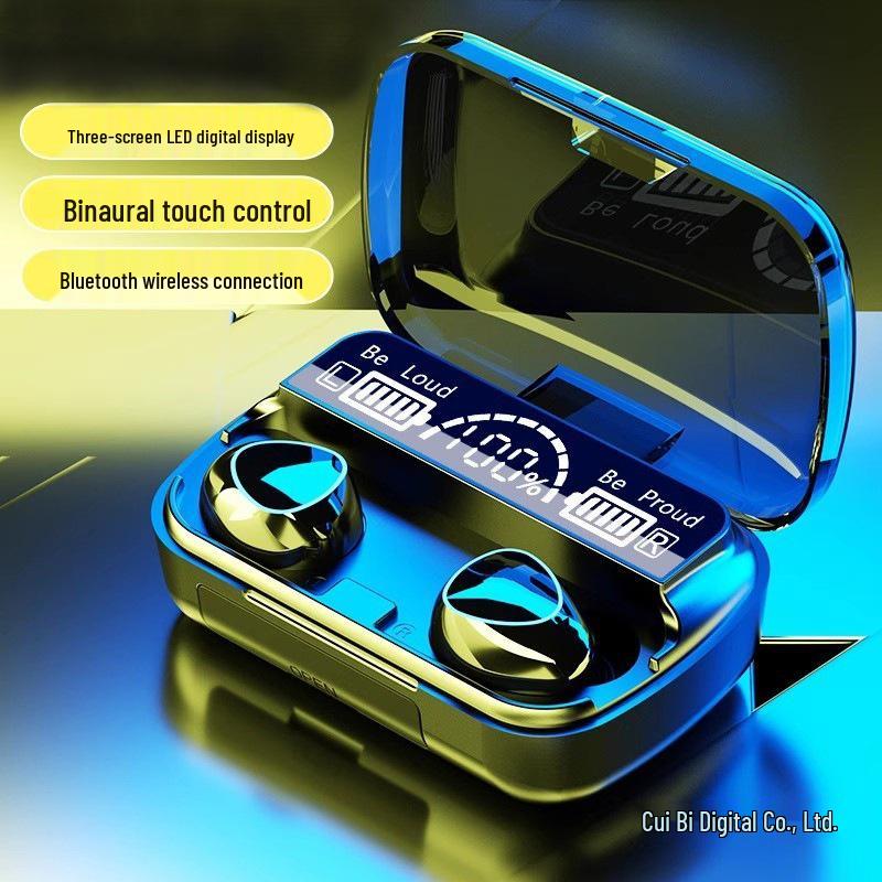 Беспроводные Bluetooth-наушники TWS 2025: Игровые внутриканальные, Цифровой дисплей, Сверхдолгая работа от батареи, Отсутствие утечки звука