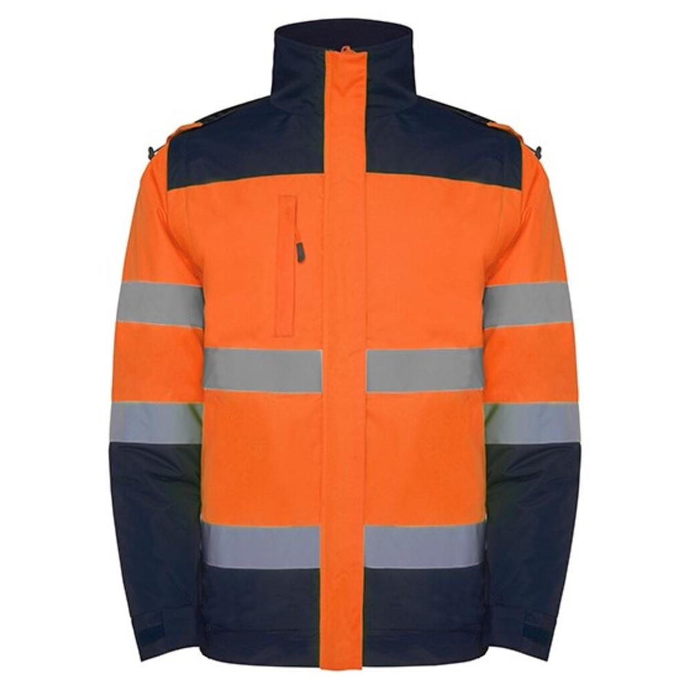 Roly Workwear Mens Epsylon Hi-Vis Parka