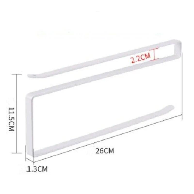 Wall Mounted Paper Roll Holde Bathroom Closet Cabinet Storage Rack Home Tissue Towel Rack Wall Hanging Shelf Kitchen Organizer