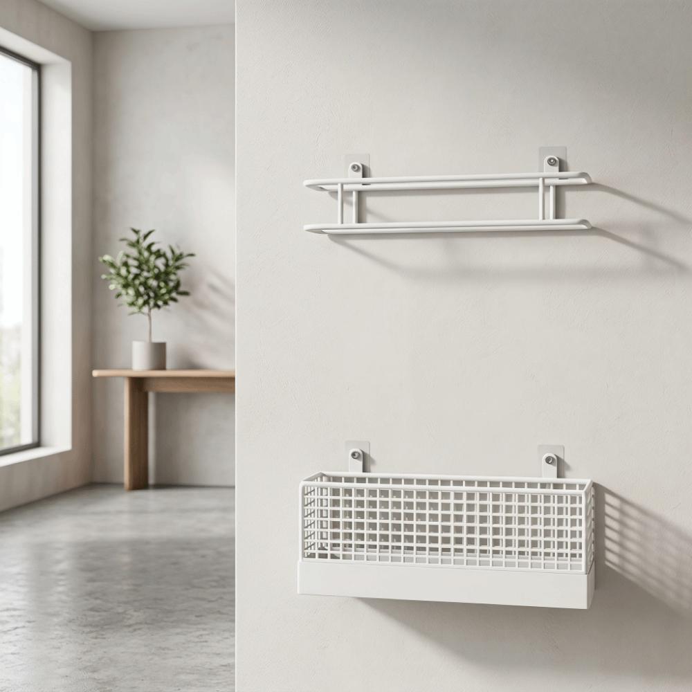 Rust-Resistant Umbrella Holder Wall-Mounted Umbrella Stand Modern Umbrella Storage Rack Dorm
