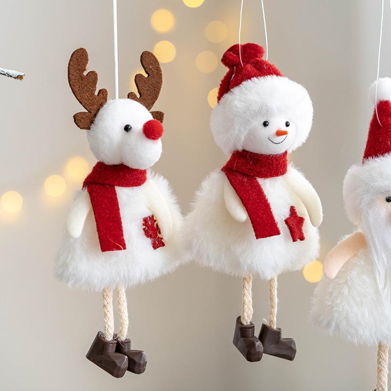 New Pretty Christmas Angel Doll Ornaments Merry Christmas Decorations For Home Garland Christmas Trees Home Festival Decorative