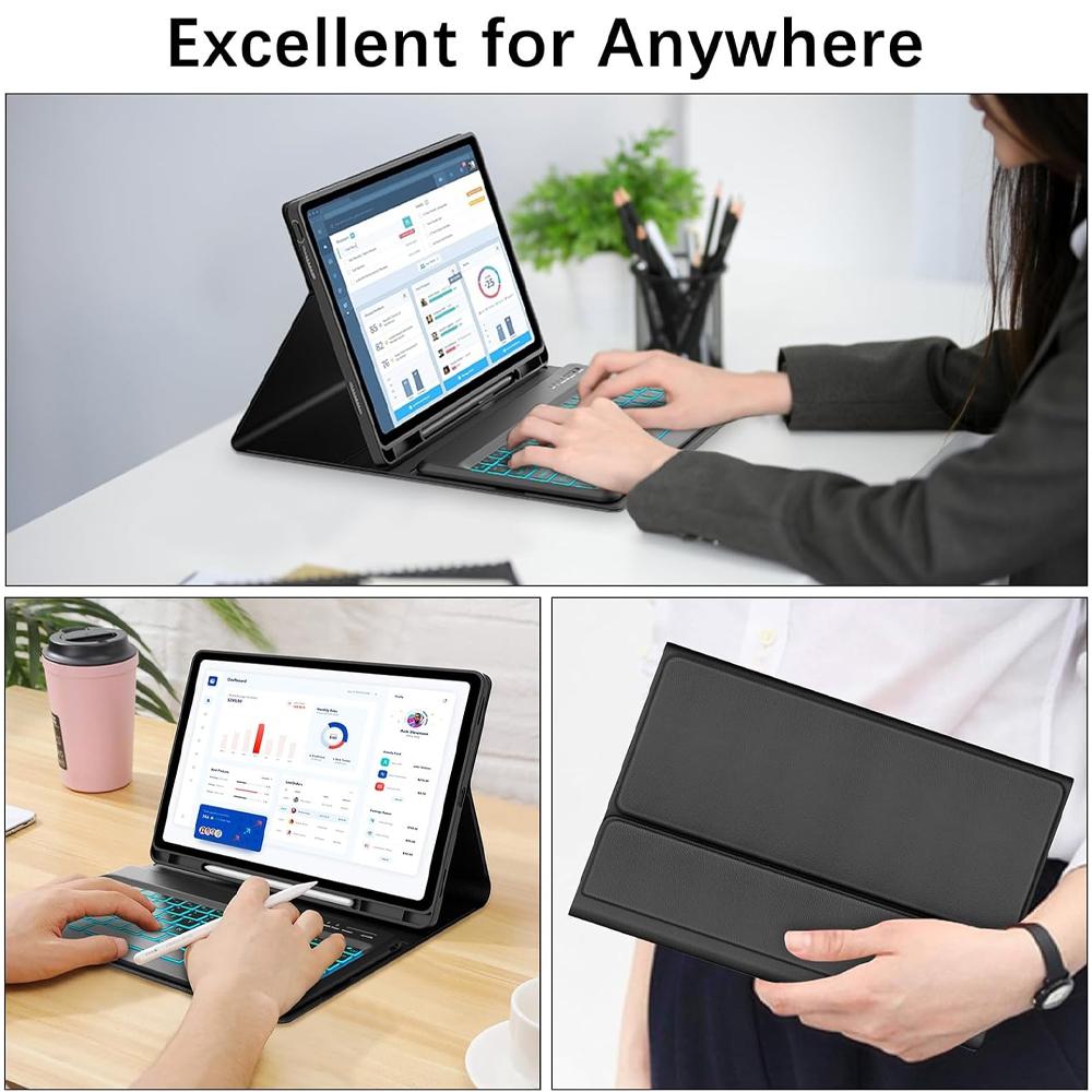 Чехол для Tab M11 11 дюймов, Чехол-клавиатура Bluetooth для Xiaoxin Pad 11 в /, для Idea Tab 11 Чехол с умной подставкой