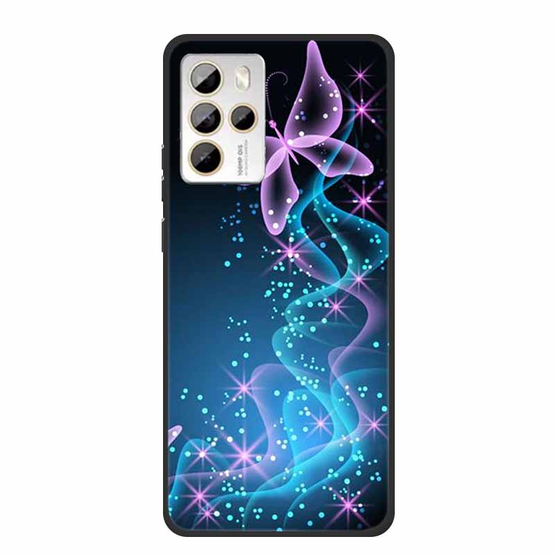 For HTC U23 Pro 5G Case Animals Silicone Soft TPU Phone Cases For HTC U23 Pro 2023 HTCU23 2QCB100 Protector Cartoon Wolf Coque