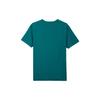 Under Armour Однотонная повседневная тренировочная дышащая футболка с круглым вырезом и коротким рукавом для мужчин, топы цвета морской волны 1383668-449