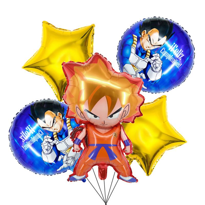 Набор воздушных шаров из алюминиевой фольги Детская тематическая вечеринка Украшение Воздушный шар из алюминиевой фольги