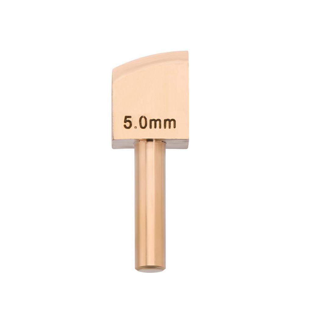 Metal Leather Edging Creaser Tool 1mm To 7mm Option Leather Craft Creasing Tool for Leather Stitching Line Pressing