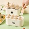 Форма для мороженого на палочке DIY Машина для палочек для мороженого Домашняя с пластиковой палочкой Форма для эскимо Поддон для кубиков льда Кухонные гаджеты
