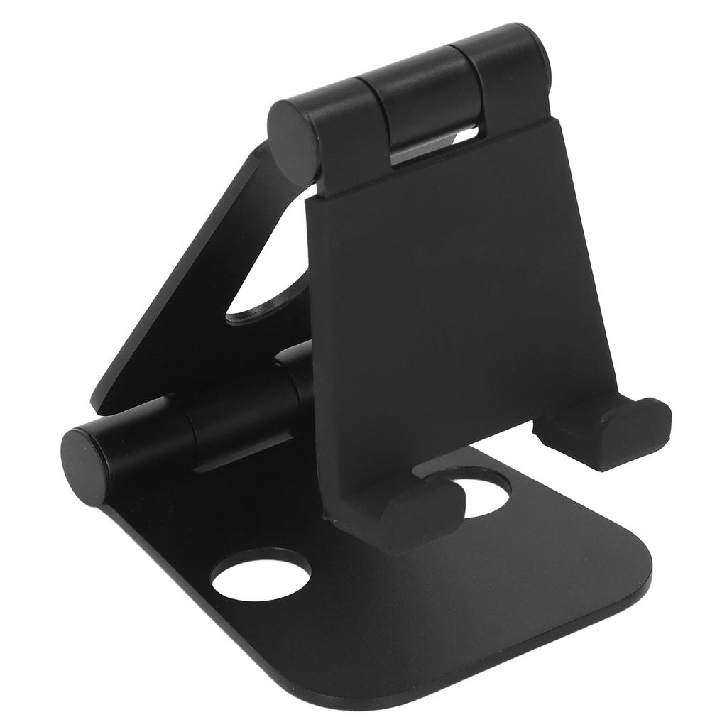 Подставка для телефона складная портативная черная двойная L-образная эргономичная конструкция настольная подставка для телефона для улицы