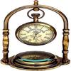 Латунные винтажные часы Victoria London 1876 года выпуска, настольные часы и напольные часы-компас Victoria Stand Watch