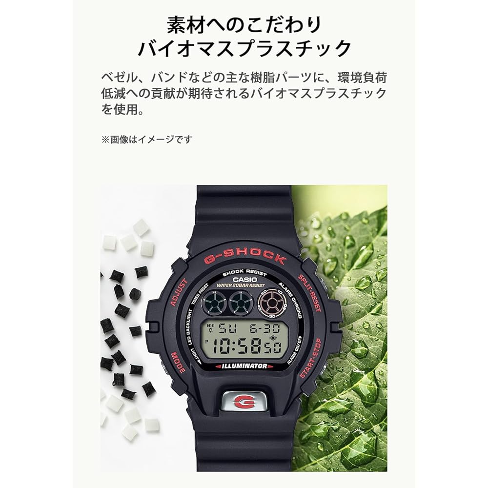 Casio G-Shock DW-6900 30th Anniversary Men's Watch Red Resin Band Water Resistant