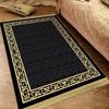 Thicken Soft Velvet Muslim Prayer Mat Prints Ramadan Worship Blanket Islamic Prayer Floor Rugs Tassels Portable Travel Rugs Gift