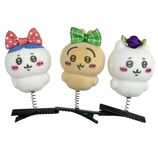 3 шт./компл. шпильки для волос для девочек в форме мультфильма, заколки для волос с весенним дизайном, легко украшать, аксессуары для волос ручной работы