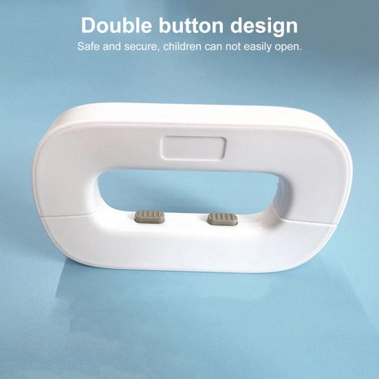 Child Safety Refrigerator Lock Self-adhesive Multi-Purpose Drawer Cupboard Oven Fridge Door Baby Proof