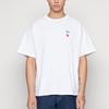 Converse T-Shirts Men's White Crew Neck Moderate Straight Fit 10025237-A03