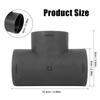 60mm Car Air Diesel Heater Pipe Jointer Air Vent Ducting T Piece Elbow Pipe Outlet Exhaust Connector For Webasto Parking Heater
