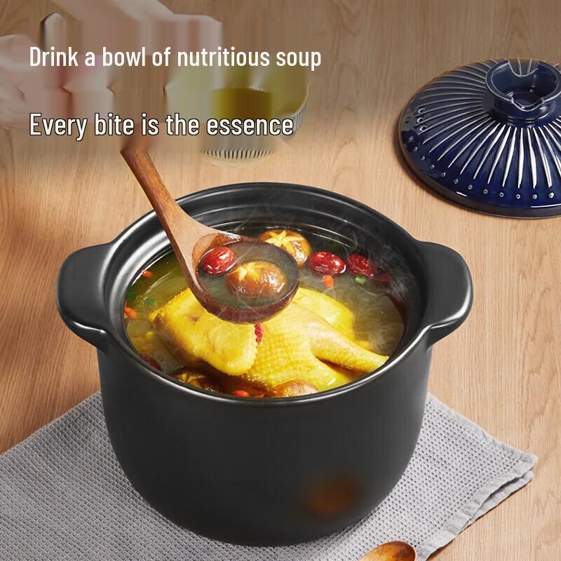 Chuda Huang 6.5L Ceramic Stew Pot