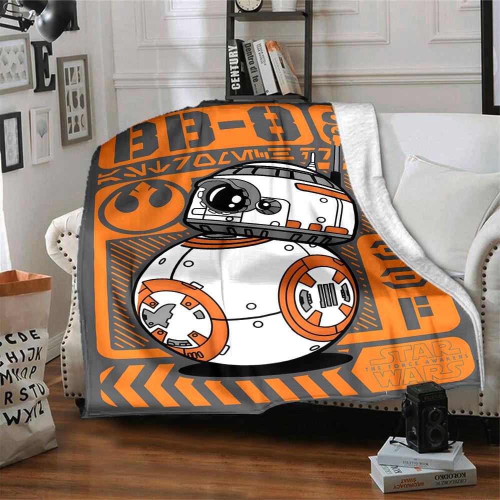 Star Wars Blanket Comfortable Suitable for Bedding Picnics Office for All Occasions Warmthful Decor Unique Gift for Family and Friends Camping
