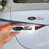 hrkqj5 Car Rear Trunk Letter ABS Stickers Auto Body Emblem Decal For Ford Focus Mondeo Edge Ecosport Ranger Fiesta Fusion Kuga Mustang