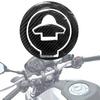 Reikoeppy Carbon Fiber Motorcycle Fuel Tank Cover Sticker Decal Gas Cap Protection Sticker for YZF-R3 5 R15 MT-03