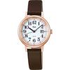 Women's AKQD403 (Riki Women's Leather Band) Round Watch Analog