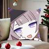 Honkai Star Rail The Big Herta Pillow Case Cover Square Sofa With For Pattern Comfortable Cushion suitable Of Room