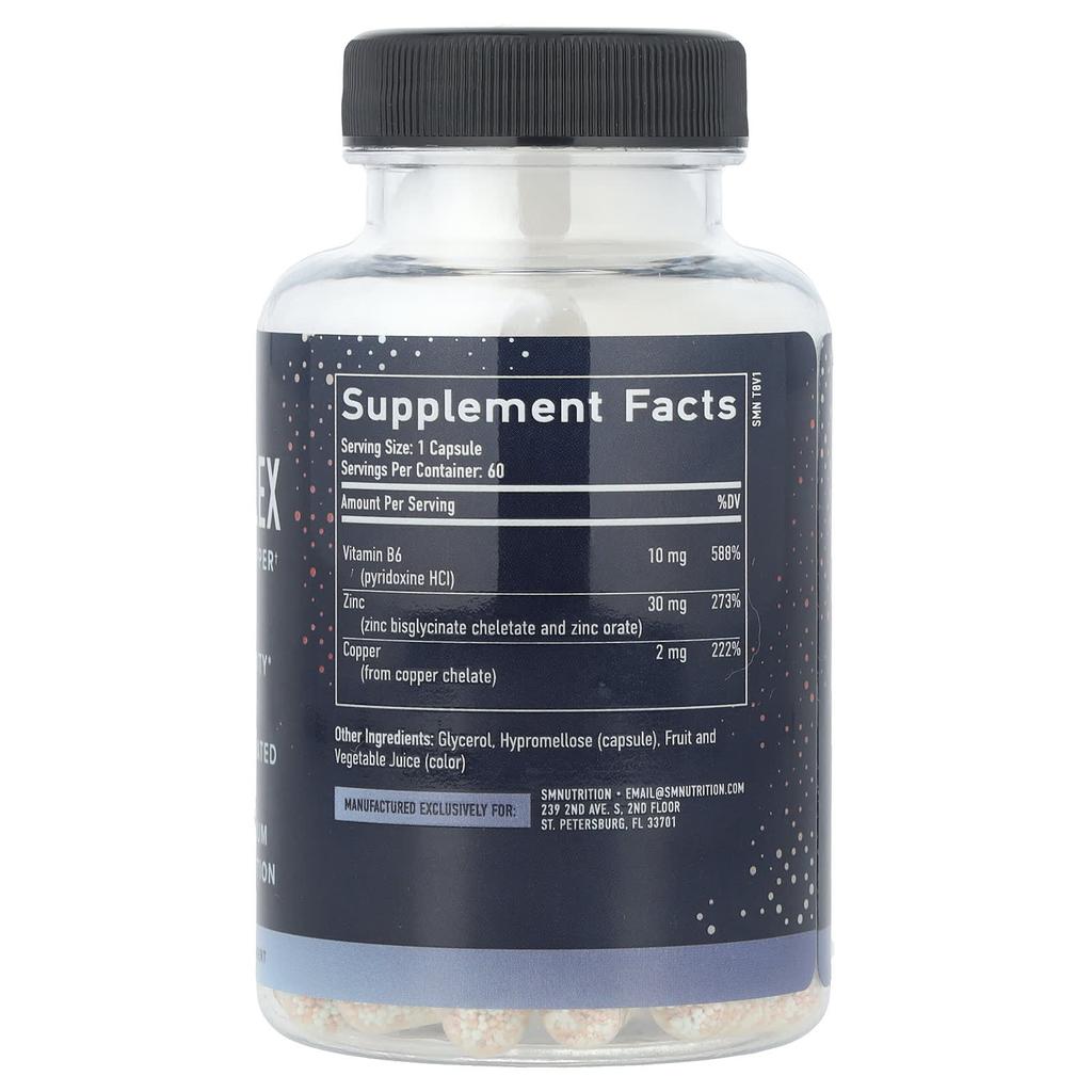 Zinc Complex, 60 Capsules