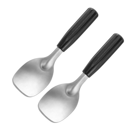 Stainless Steel Ice Cream Spade Commercial Grade Ice Cream Scoop for Desserts Thickened Ergonomic Handle Ice Cream Shovel