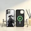 Чехол для телефона Аниме R-Бродяга Кэнсин Для iPhone 17, 16, 15, 14, 13, 12, 11 Plus, Pro Max Магнитный Для Magsafe Беспроводной Зарядки