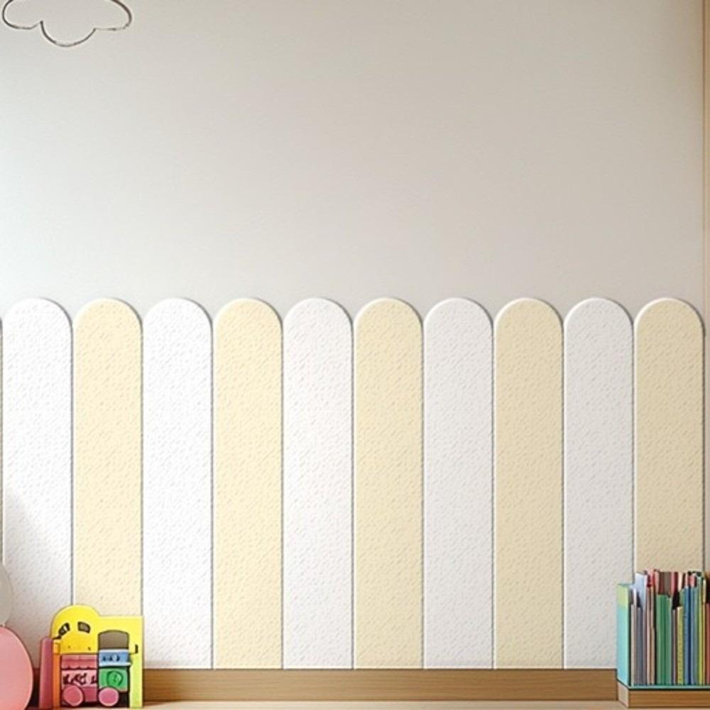 10 pieces/set Thickening Anti-collision Wall Sticker Solid Color Wall Protector  Corridors