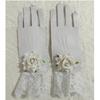 New Rose Flower Lace Mesh Mittens Party Dress Punk Hip Hop Performance Gloves Cosplay Dance Costume Fishnet Gloves Sexy