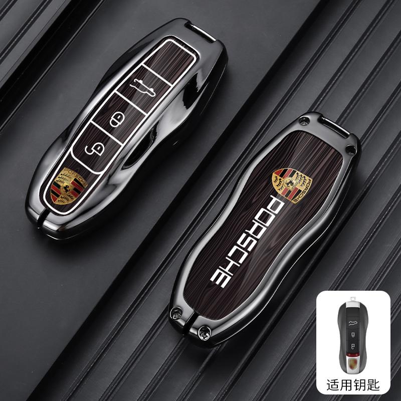 Car Smart Key Case Cover Shell For Porsche Panamera Spyder Carrera Macan Cayman Cayenne 911 970 981 991 Keyless Auto Accessories