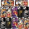 Чехол для телефона Samsung Galaxy S23 S24 iPhone 16 15 14 Xiaomi Redmi Note 13 12 11 8 Plus 10 9 Pro 14C Max X XR OPPO Huawei Luffy Gear 5 One Piece Cover