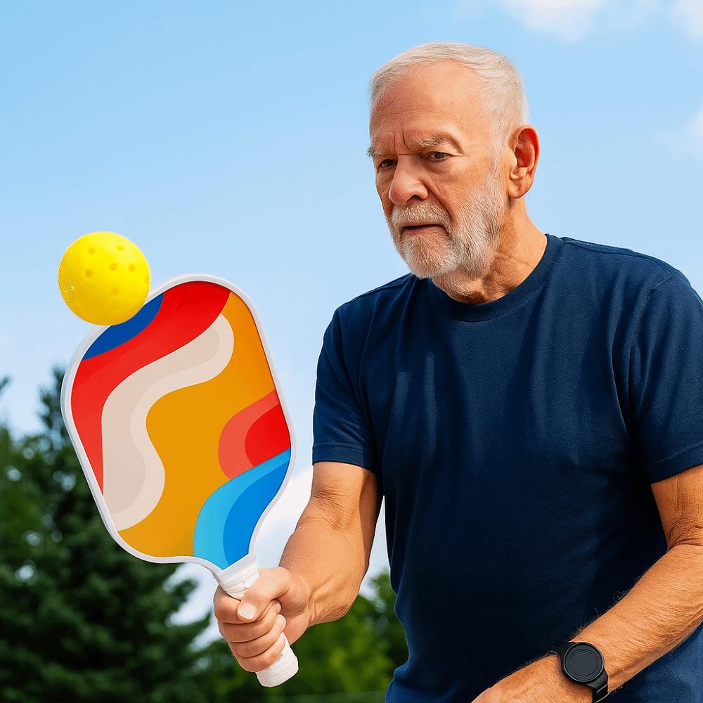 Износостойкая ракетка для пиклбола, нескользящая рукоятка, тренировочное оборудование для пиклбола для мужчин и женщин