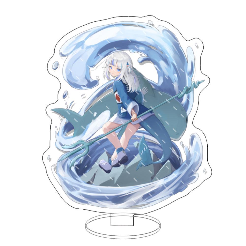 15 см Hololive Vtuber аниме фигурки косплей акриловые подставки модель изысканные грили декор стола милый стоящий знак фанаты подарок горячий