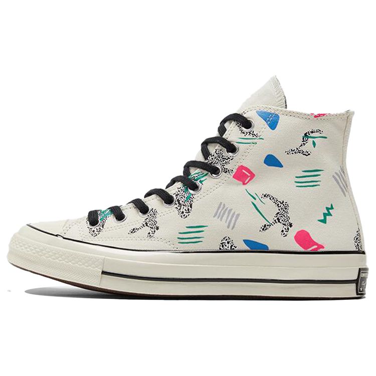 Converse Chuck 70 High Archive Skate - Egret Unisex Sneakers Cream Court-Green 170923C