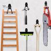 Сверхпрочный гаражный крючок с винтами, настенное крепление, металлическая вешалка для хозяйственных нужд, многофункциональная велосипедная лестница, органайзер для садовых электроинструментов, подвесная стойка для хранения