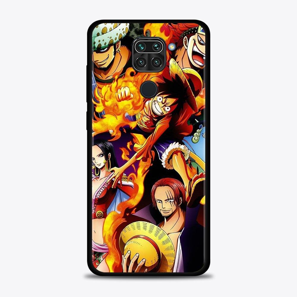 Чехол для телефона Xiaomi Redmi Note 11 8 10 pro Max 9T 9S 8T 8 7, чехол для Redmi 10 9 9C 9A One Piece Луффи Чоппер Зоро Нами Санджи