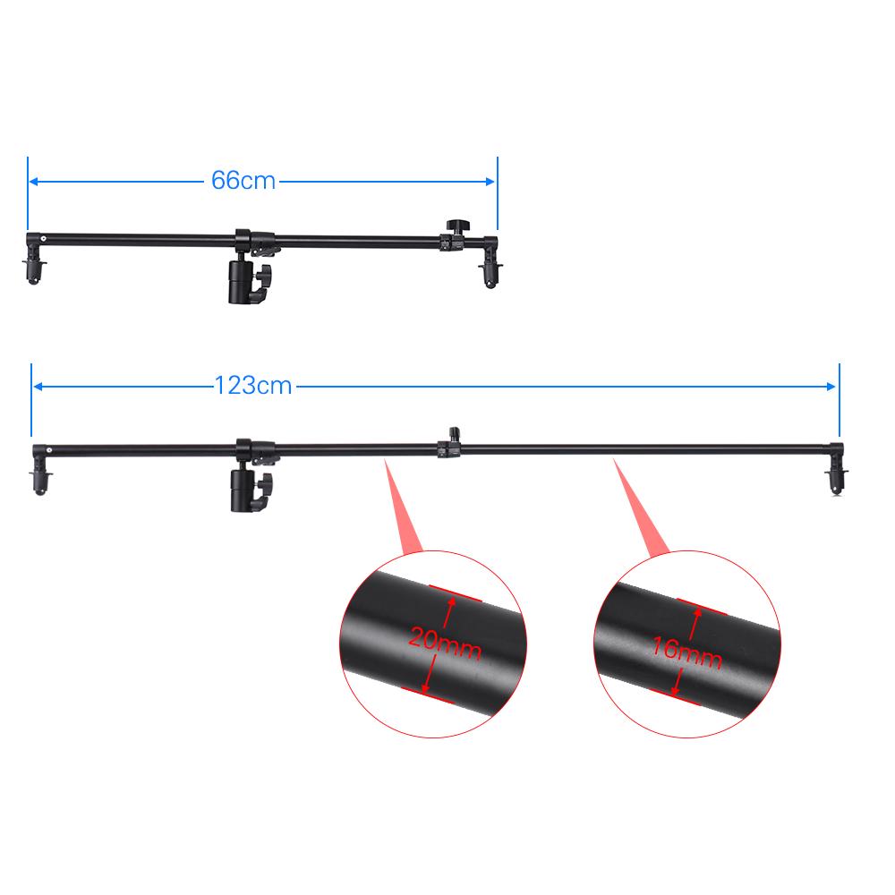 Studio Photo 360 Degree Swivel Head Reflector Holder Arm Support for 66cm 123cm Diameter Reflector or Diffuser