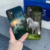 Чехол для телефона с изображением животного Лошадь для Samsung S24 S30 S21 S23 S20 S22 Fe S10 E S9 Note 20 10 Pro Ultra Plus стеклянная Крышка