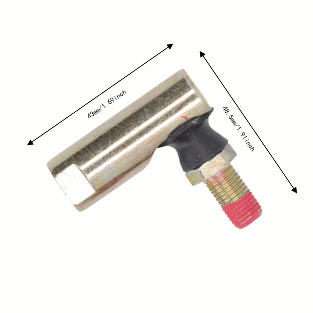 2PCS Gold Steel Ball Joints Compact Replacement Ball Joints for Cub Cadet  MTD Toro