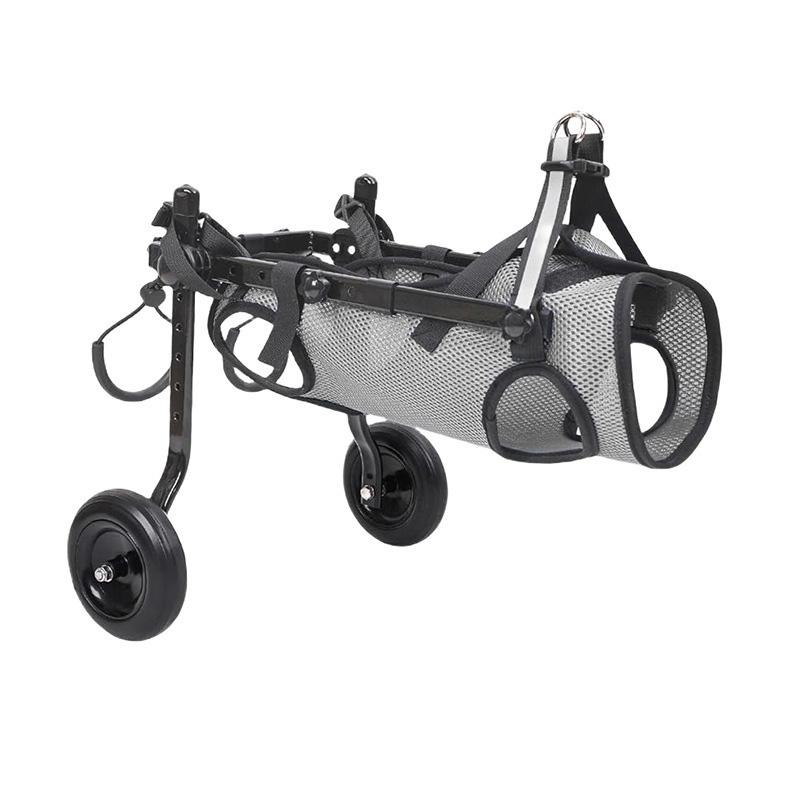 Регулируемые собачьи инвалидные коляски XS/S/M для задних лап Собачья инвалидная коляска-тележка для поддержки бедер Средства для передвижения для мелких животных Задние конечности