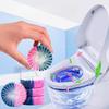 Two Tone Bubble Toilet Cleaner,Rose Fragrance Toilet Cleaning Agent Long-Lasting Deodorizers and Retaining Fragrance