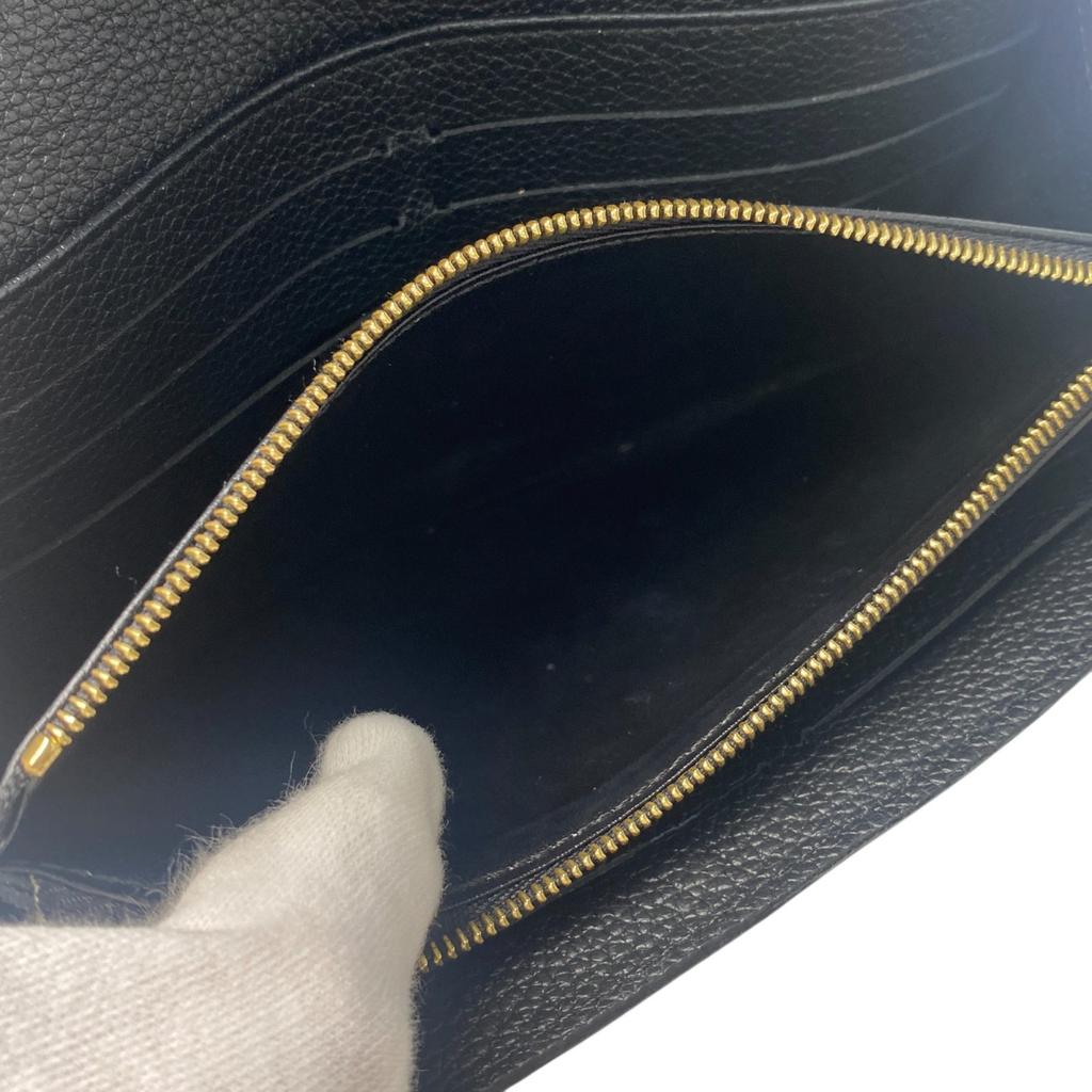 Подержанный кошелек LOUIS VUITTON Серия Black/Кремовый тип кожа Женский