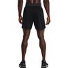 Under Armour Solid Color Lace-Up Straight Leg Sports Shorts Men Shorts Black 1370464-001