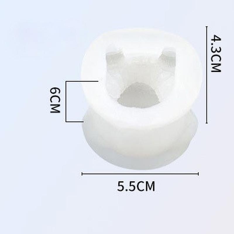 3D Ice Cube Maker Маленький Медведь Форма Шоколадный Торт Плесень Лоток Мороженое DIY Инструмент Виски Вино Коктейль Силиконовые Формы