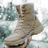 New Fashion Casual Shoes Hiking Shoes Outdoor Velvet Warm Combat Military Boots Trendy Men's Shoes